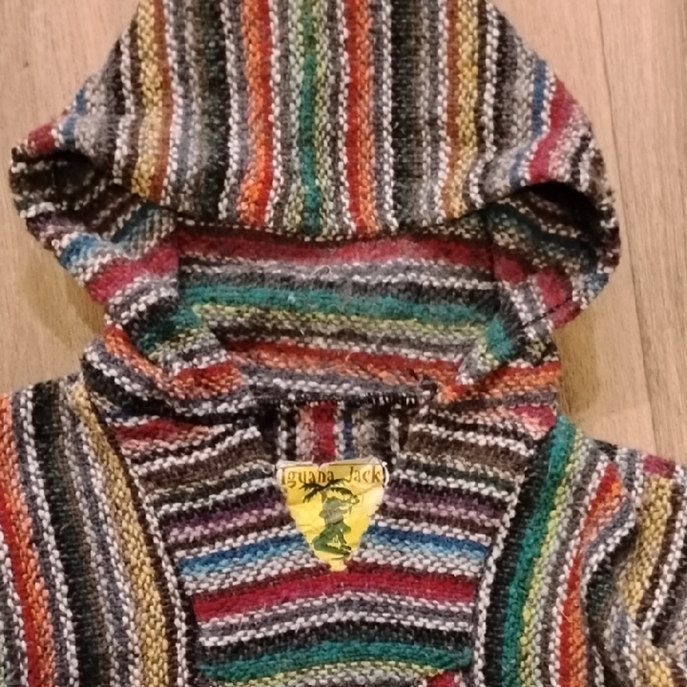 Colorful Striped Women's Hoodie - Picture 2 of 3